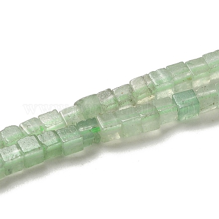 Verde naturale perline avventurina fili G-B064-A06-1