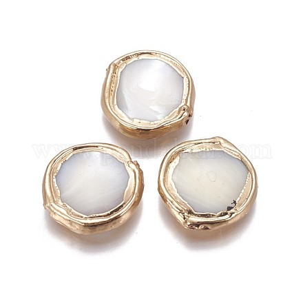 Perles de coquille BSHE-F006-10G-1