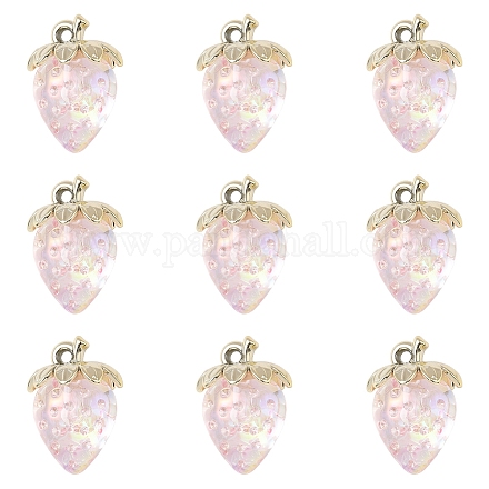 10шт прозрачные акриловые подвески MACR-FS0002-08B-1