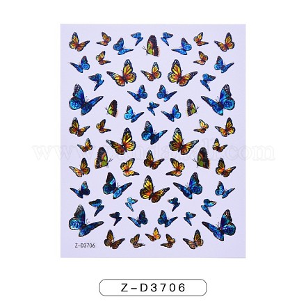 Nail Art Stickers MRMJ-Q116-Z-D3706-1