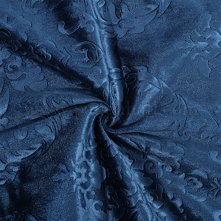 Полиэфирная ткань с цветочным узором DIY-WH0888-221-1