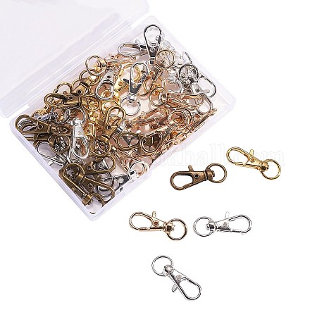 Wholesale Alloy Swivel Lobster Claw Clasps 