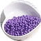 Macaron Baking Paint Glass Seed Beads, Fringe Teardrop Beads, Dark Violet, 5mm, 10g/Set