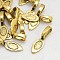 Tibetan Style Alloy Glue-on Flat Pad Bails, Cadmium Free & Nickel Free & Lead Free, Antique Golden, 26x8x7mm, Hole: 5x8mm