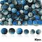 Imitation Pearl Acrylic Beads, Berry Beads, Combined Beads, Round, Royal Blue, 10~12mm, Hole: 1mm, 80pcs/set