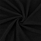 Polyester Fabric, Clothing Accessories, Black, 1720x1.2mm, 2m/pc