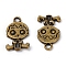 Zinc Alloy Pendants, DIY Accessories for Jewelry Making, Boy, Antique Bronze, 24x13.5x2.5mm, Hole: 2.5mm