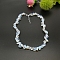Opalite Chip Beaded Necklaces for Women, 16.93 inch(43cm)