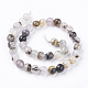 Colored Natural Multi-Color Agate Beads Strands G-R177-10mm-10-2