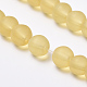 Chapelets de perles en verre transparente   GLAA-Q064-11-6mm-3