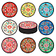 Pandahall elite 16 pz 8 colori tappetino per tazza in poliestere DJEW-PH0001-06-1