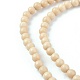 Perles en fossile naturelle G-E110-4mm-2-2
