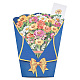 3d fleur pop up papier carte de voeux AJEW-WH0248-36A-1