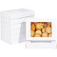Boîte en carton créative pliable rectangle CON-WH0086-18-1