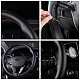 SUPERFINDINGS Genuine Leather Steering Wheel Cover AJEW-FH0001-95-5