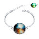 Nouvelle mode des bracelets lumineux du ciel étoilé BJEW-BB14736-1