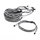 Bracelets de perles tressées réglables unisexes BJEW-J181-08A-1