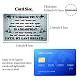 Rectangle 201 Stainless Steel Custom Thermal Transfer Wallet Card DIY-WH0252-035-2