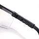 防曇安全ゴーグル  通気口付きプラスチック眼鏡保護ツール  ブラック  146x52x54mm AJEW-E034-57-5
