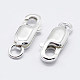 925 Sterling Silver Lobster Claw Clasps STER-K167-075C-S-1