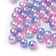 Perle di perle imitazione acrilico arcobaleno OACR-R065-8mm-A13-1
