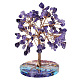 Éclats d'améthyste naturelle décorations arbre de vie PW-WG52040-07-1