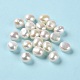 Perlas naturales abalorios de agua dulce cultivadas PEAR-E020-04-2