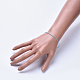 Fabrication de bracelet en corde de polyester ciré coréen écologiques BJEW-JB04256-09-4