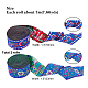 AHANDMAKER 2 Rolls 2 Colors Ethnic Style Embroidery Polyester Ribbons OCOR-GA0001-15-2