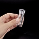 透明なプラスチック製の化粧品クリームジャー  ポットダイヤモンドクリームボックス  ふた付き  空の瓶  詰め替えボトルと透明プラスチック漏斗ホッパー  透明 DIY-BC0011-07-4