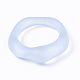 Кольца из прозрачной пластмассы RJEW-T013-001-B01-4