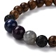 Fabrication de bracelets en perles de bois BJEW-PH00009-18-2