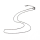 304 Kabelkette aus Edelstahl für Männer und Frauen NJEW-K245-014B-1