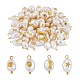 40 Uds 4 estilos colgantes de perlas keshi naturales FIND-SZ0006-09-1