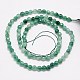 Chapelets de perles de jade blanche naturelle G-G545-27-2