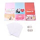 Rectangle Paper Greeting Cards DIY-F096-08-1