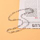 304 Stainless Steel Cable Chain Necklaces NJEW-JN03628-03-3