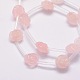 Naturale perle di quarzo rosa X-G-O156-C-16-2