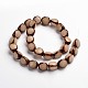 Undyed & Natural Bodhi Wood Bead Strands WOOD-E006-02-2