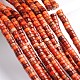 Dyed Natural Imperial Jasper Beads Strands G-M276-02-A-1