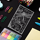 カスタムPVCプラスチッククリアスタンプ  DIYスクラップブッキング用  装飾的なフォトアルバム  カード作り  トンボ  160x110x3mm DIY-WH0448-0237-5