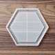 DIY Hexagon Tray Display Decoration Silicone Molds DIY-G067-05C-2