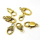 Tibetan Style Lobster Claw Clasps TIBE-MSMC001-3AG-2
