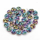Electroplate Non-magnetic Synthetic Hematite Beads Strands X-G-N0322-03F-2