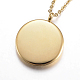 304 Stainless Steel Pendant Necklaces STAS-K180-23G-04-2