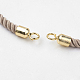 Création de bracelets à cordon torsadé en nylon MAK-K007-4