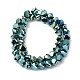 Electroplate Glass Beads Strands EGLA-I017-04-FP02-2