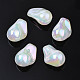 Perles acryliques placage irisé arc-en-ciel PACR-S221-007-1