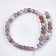 Natural Botswana Agate Beads Strands G-S333-4mm-026-2
