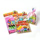 Mixed Printed Rectangle PE Material Plastic Bags for Birthday Party AJEW-J029-15-1